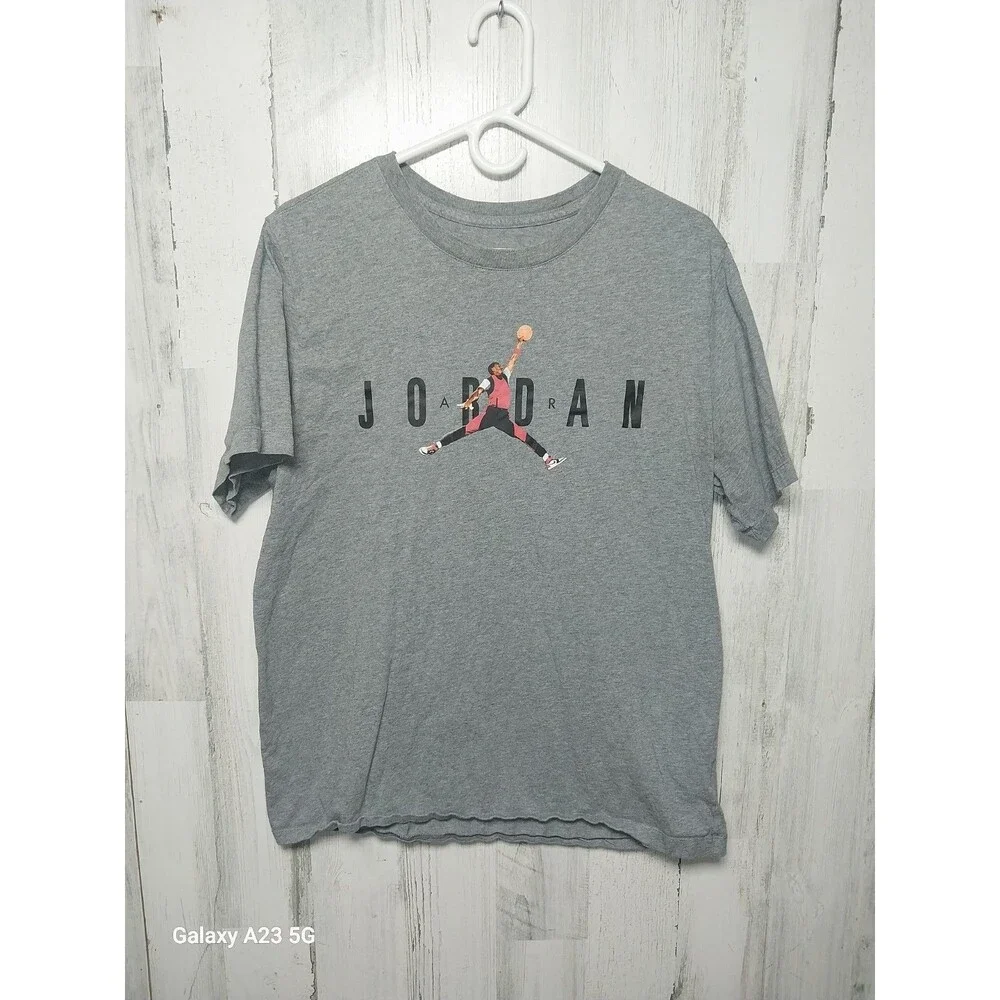 Nike Jordan Jumpman T-Shirt Grey Men's Large BQ6736-091
